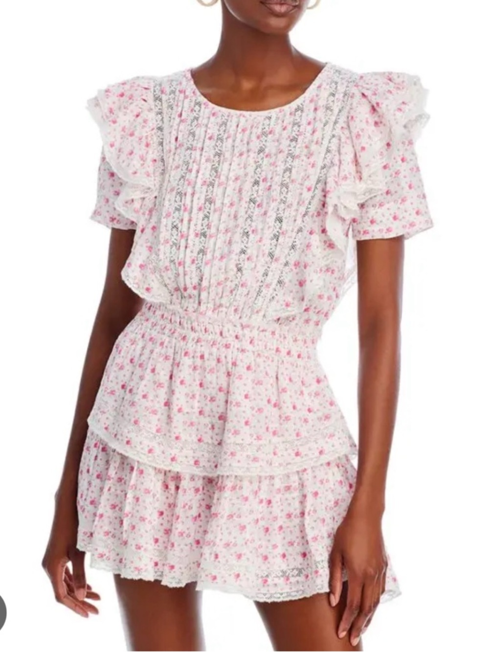 Love Shack Fancy Pink Floral Size M